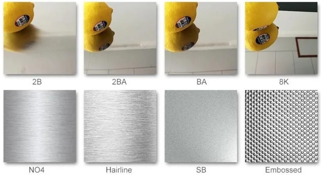 Steel coils surface