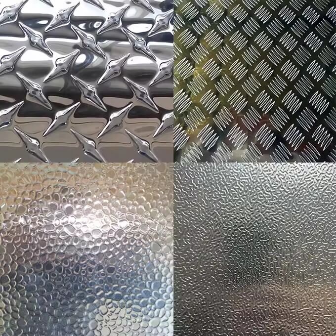 embossed aluminium sheets